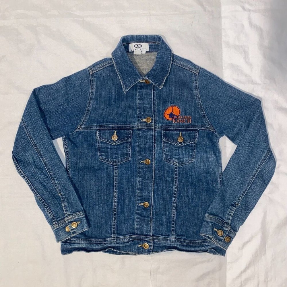 Timber Creek Ranch Women's Western Vantage Denim Jean Jacket - Small